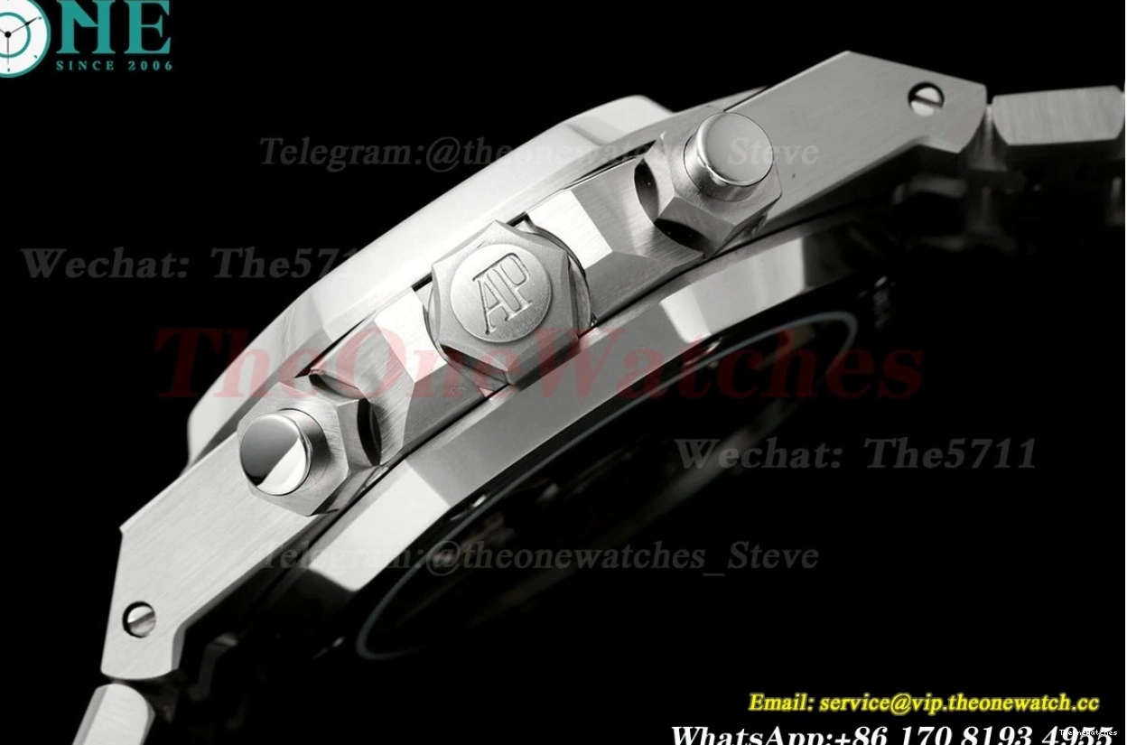 Blue SS BF A7750 Chrono SS Royal 26240ST 41mm Oak Stk 0118